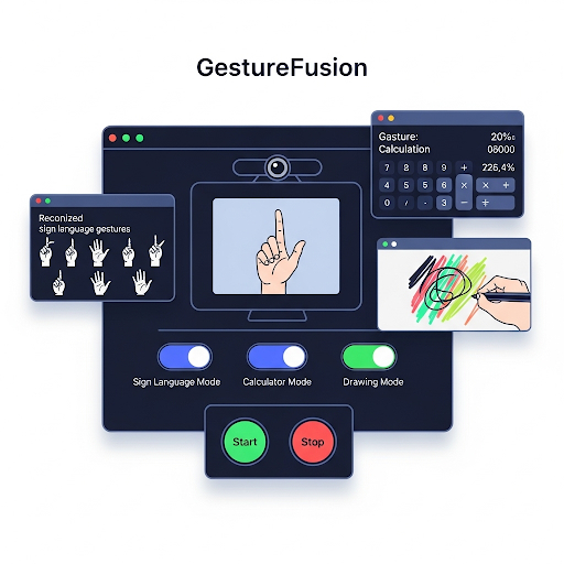 Gesture Fusion Project